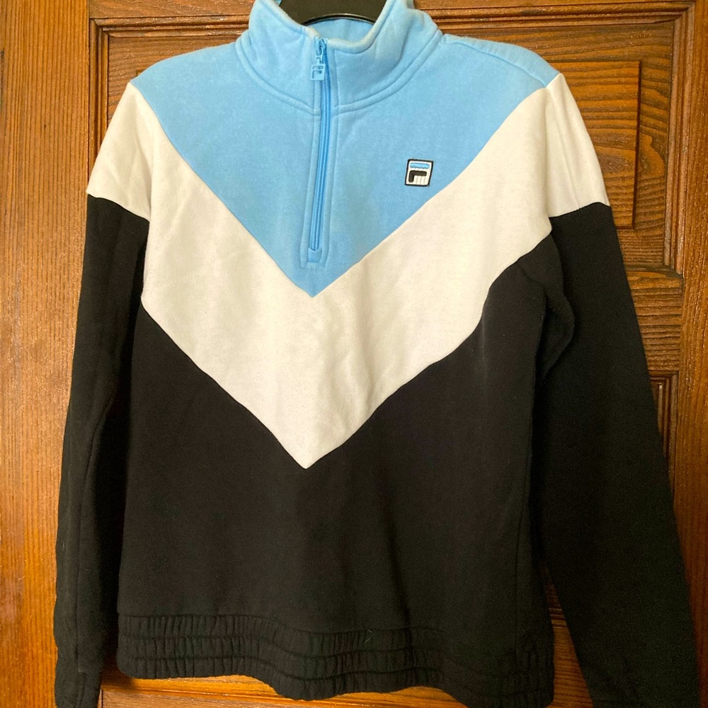 Fila Blue Quarter Zip